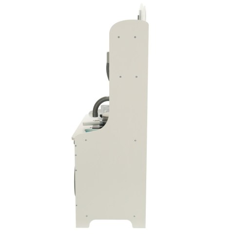 Drewniana kuchnia dla dzieci MDF LULILO SALIKO z ekspresem i akcesoriami 85 cm Drewniana kuchnia dla dzieci MDF LULILO SALIKO z ekspresem i akcesoriami 85 cm