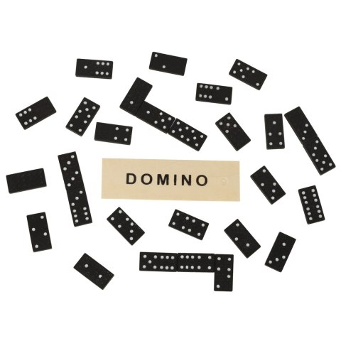 Drewniane domino – klasyczna gra rodzinna w drewnianym pudełku Drewniane domino – klasyczna gra rodzinna w drewnianym pudełku