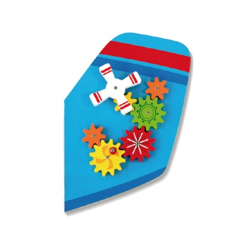 Drewniana tablica sensoryczno-manipulacyjna samolot XL – montaż na ścianę, Montessori, certyfikat FSC Drewniana tablica sensoryczno-manipulacyjna samolot XL – montaż na ścianę, Montessori, certyfikat FSC