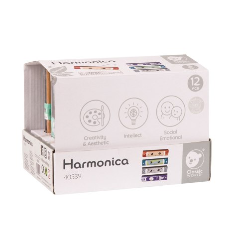 Drewniana harmonijka ustna dla dzieci – ekologiczny instrument muzyczny Drewniana harmonijka ustna dla dzieci – ekologiczny instrument muzyczny