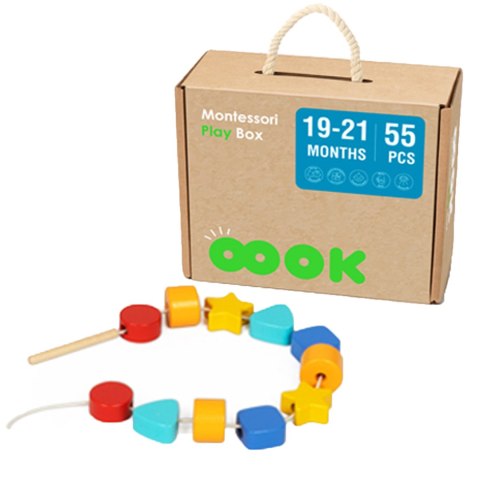 Drewniany edukacyjny box Montessori 6w1 – sensoryczna walizka dla maluchów Drewniany edukacyjny box Montessori 6w1 – sensoryczna walizka dla maluchów