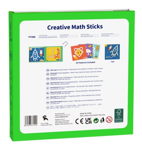 Drewniana układanka magnetyczna – gra logiczna, 49 el. Drewniana układanka magnetyczna – gra logiczna, 49 el.