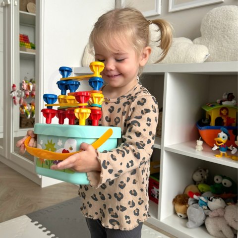 Drewniany konstrukcyjny BOX Montessori 12w1 – motoryczna zabawka edukacyjna Drewniany konstrukcyjny BOX Montessori 12w1 – motoryczna zabawka edukacyjna