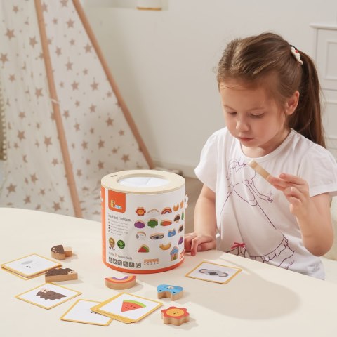Drewniana Gra W Ciemno – Dotknij i Poczuj, Sortowanie i Losowanie Wzorów, Montessori Drewniana Gra W Ciemno – Dotknij i Poczuj, Sortowanie i Losowanie Wzorów, Montessori