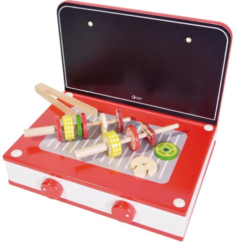 Drewniana kuchnia 2w1 Grill + Kuchenka dla dzieci – zestaw 22 el. Drewniana kuchnia 2w1 Grill + Kuchenka dla dzieci – zestaw 22 el.