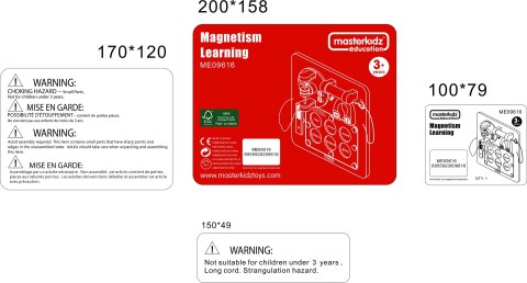 Tablica edukacyjna magnetyczna Montessori – nauka o przyciąganiu Tablica edukacyjna magnetyczna Montessori – nauka o przyciąganiu