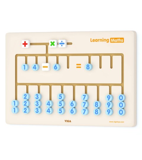 Drewniana tablica sensoryczna – nauka liczenia, certyfikat FSC Montessori Drewniana tablica sensoryczna – nauka liczenia, certyfikat FSC Montessori