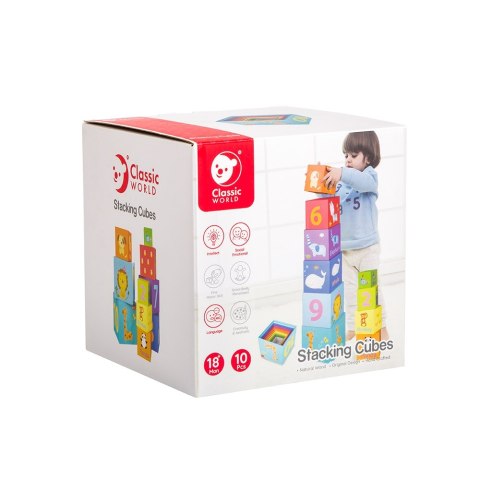 Magic Box – Edukacyjne Klocki Piramidka 10 el.